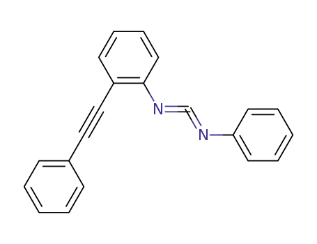 Benzenamine, N-(phenylcarbonimidoyl)-2-(phenylethynyl)-