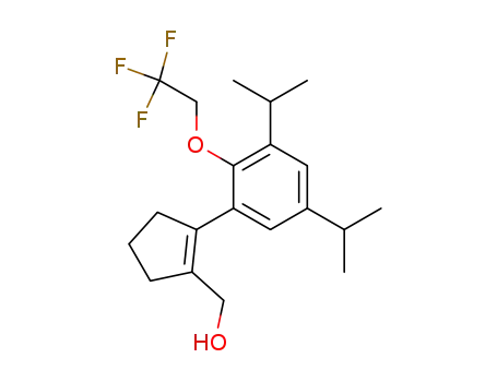 1-[3,5-di-iso-propyl-2-(2,2,2-trifluoroethoxy)benzene]cyclopentene-2-methanol