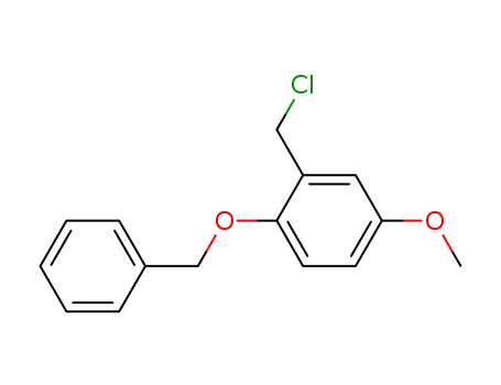 2-benzyloxy-5-methoxybenzyl chloride