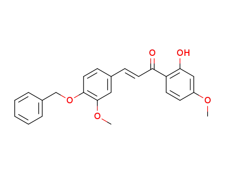 4-benzyloxy-2'-hydroxy-3,4'-dimethoxychalcone