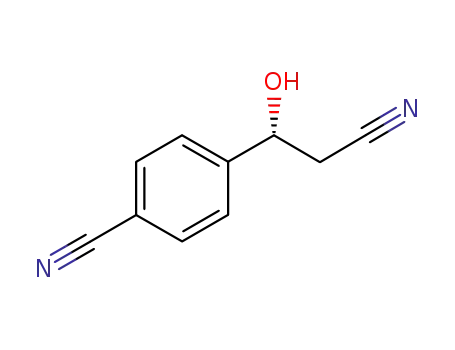 (R)-3-(4'-cyanophenyl)-3-hydroxypropanenitrile