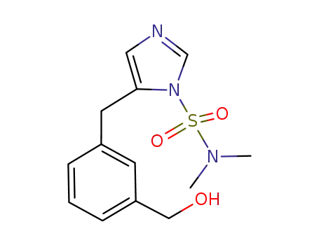 (N,N-dimethyl)-[5-(3-hydroxymethylbenzyl)-imidazole]-1-sulfonamide