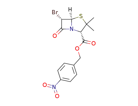 4-Thia-1-azabicyclo[3.2.0]heptane-2-carboxylic acid,
6-bromo-3,3-dimethyl-7-oxo-, (4-nitrophenyl)methyl ester, (2S,5R,6S)-