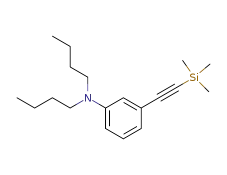 Benzenamine, N,N-dibutyl-3-[2-(trimethylsilyl)ethynyl]-
