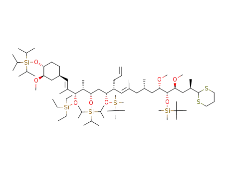 C<sub>75</sub>H<sub>152</sub>O<sub>8</sub>S<sub>2</sub>Si<sub>5</sub>