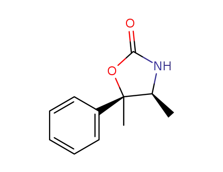 Molecular Structure of 649568-26-3 (2-Oxazolidinone,4,5-dimethyl-5-phenyl-(5CI))
