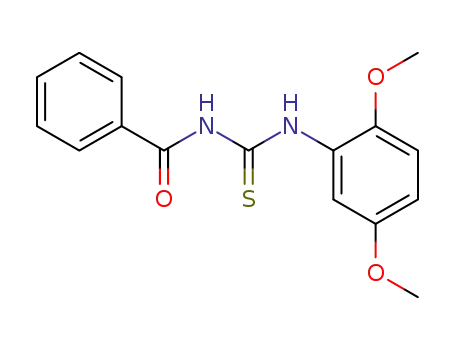 N-[(2,5-dimethoxyphenyl)carbamothioyl]benzamide