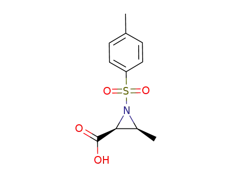 (2S,3S)-N-para-toluenesulfonyl-3-methylaziridine-2-carboxylic acid