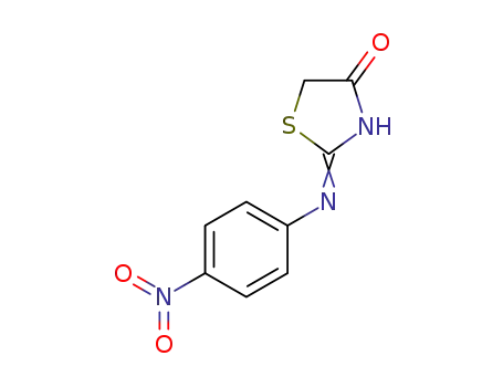 4(5H)-Thiazolone, 2-[(4-nitrophenyl)amino]-