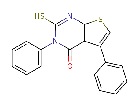 2-MERCAPTO-3,5-DIPHENYL-3H-THIENO[2,3-D]PYRIMIDIN-4-ONE