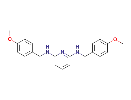 Molecular Structure of 70826-09-4 (N<SUP>2</SUP>,N<SUP>6</SUP>-bis(4-methoxybenzyl)pyridine-2,6-diamine)