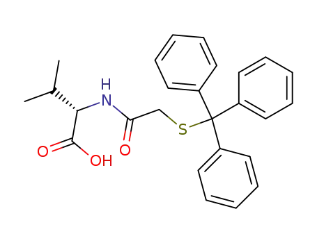 (2S)-3-methyl-2-[(2-tritylsulfanylacetyl)amino]butanoic acid