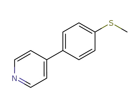 4-(4-(methylthio)phenyl)pyridine