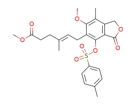 Molecular Structure of 171808-02-9 (METHYL 4'-TOSYLMYCOPHENOLATE)