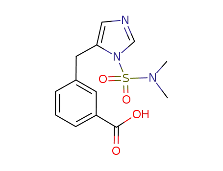 3-(dimethylsulfamoyl-3H-imidazol-4-ylmethyl)-benzoic acid