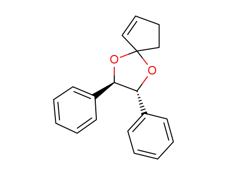 (2R,3R)-2,3-diphenyl-1,4-dioxaspiro[4.4]non-6-ene