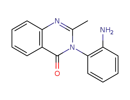 Molecular Structure of 1789-01-1 (3-(2-aminophenyl)-2-methylquinazolin-4(3H)-one)