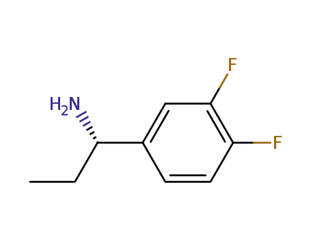 (S)-1-(3,4-디플루오로페닐)프로판-1-아민 염산염
