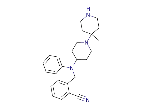 Benzonitrile, 2-[[(4'-methyl[1,4'-bipiperidin]-4-yl)phenylamino]methyl]-
