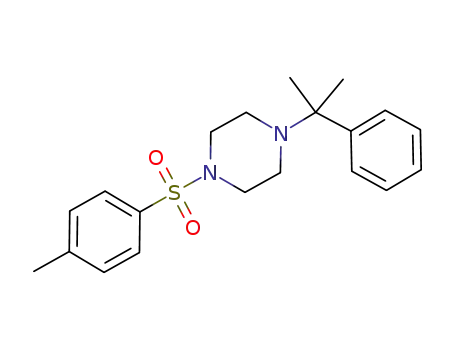 1-(2-phenylpropan-2-yl)-4-tosylpiperazine