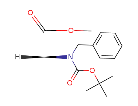 Molecular Structure of 120571-59-7 (BOC,BZL-D-ALA-OH)