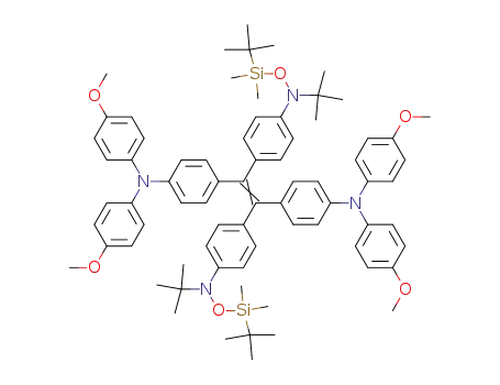 C<sub>74</sub>H<sub>92</sub>N<sub>4</sub>O<sub>6</sub>Si<sub>2</sub>