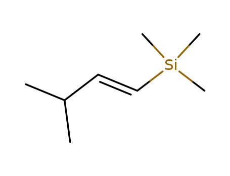 Molecular Structure of 24099-72-7 (Silane, trimethyl(3-methyl-1-butenyl)-, (E)-)