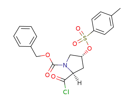 (4R)-N-benzyloxycarbonyl-4-(4-toluenesulfonyloxy)-L-prolyl chloride