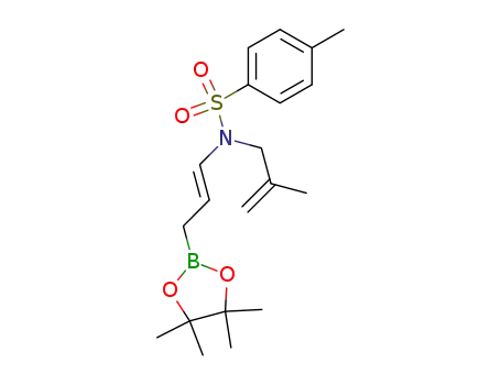 4-methyl-N-(2-methylallyl)-N-[(E)-3-(4,4,5,5-tetramethyl[1,3,2]dioxaborolan-2-yl)-propenyl]-4-benzenesulfonamide
