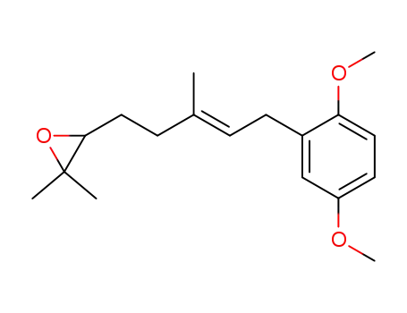 3-[(E)-5-(2,5-Dimethoxy-phenyl)-3-methyl-pent-3-enyl]-2,2-dimethyl-oxirane