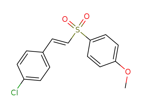 Benzene, 1-chloro-4-[2-[(4-methoxyphenyl)sulfonyl]ethenyl]-, (E)-