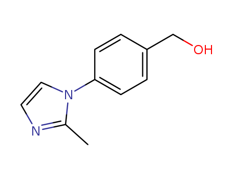 167758-58-9 Benzenemethanol,4-(2-methyl-1H-imidazol-1-yl)-