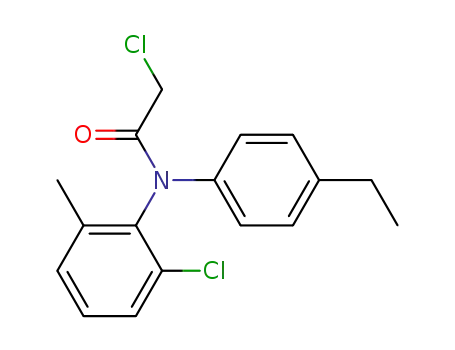 2-chloro-N-(2-chloro-6-methylphenyl)-N-p-ethyl-acetamide