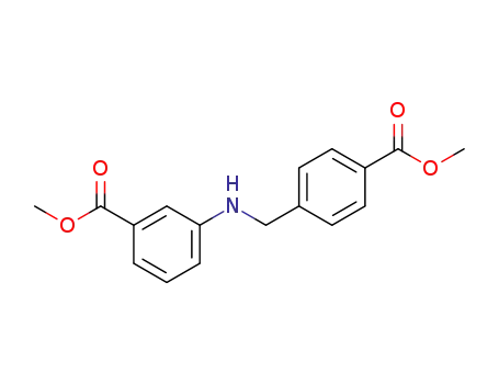 N-(4-methoxycarbonylbenzyl)-N-(3-methoxycarbonylphenyl)amine