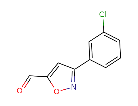 3-(3-CHLORO-페닐)-ISOXAZOLE-5-CARBALDEHYDE