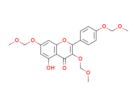 4H-1-Benzopyran-4-one,  5-hydroxy-3,7-bis(methoxymethoxy)-2-[4-(methoxymethoxy)phenyl]-