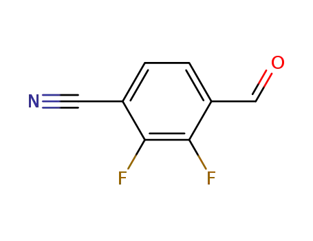 2,3-difluoro-4-formylbenzonitrile