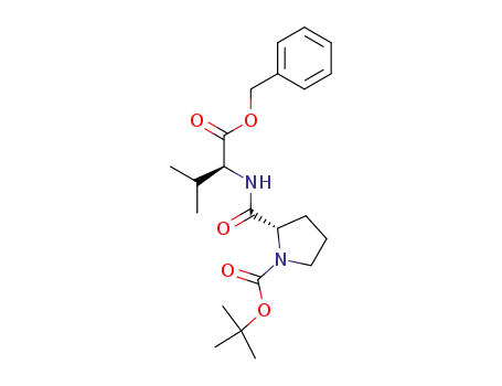 N-(tert-butoxycarbonyl)-L-prolyl-L-valine benzyl ester