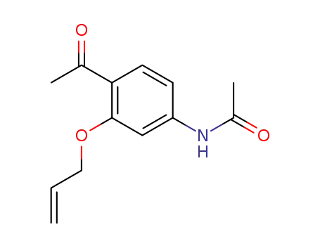 Acetamide, N-[4-acetyl-3-(2-propenyloxy)phenyl]-