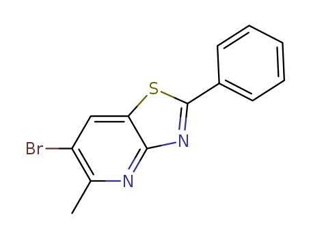 Thiazolo[4,5-b]pyridine, 6-bromo-5-methyl-2-phenyl-