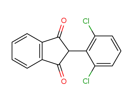 1H-Indene-1,3(2H)-dione, 2-(2,6-dichlorophenyl)-