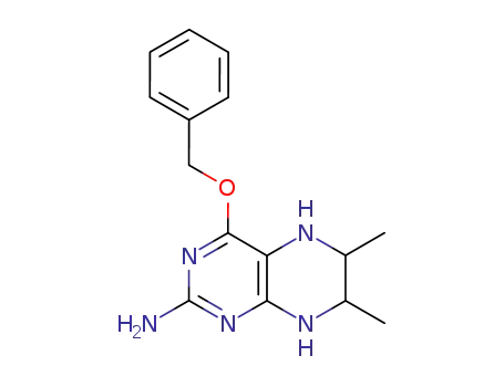 2-amino-4-benzyloxy-6,7-dimethyl-5,6,7,8-tetrahydropteridine