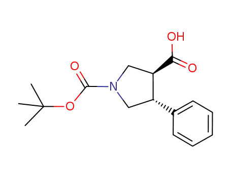 1-(Tert-butoxycarbonyl)-4-phenylpyrrolidine-3-carboxylic acid