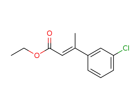 2-Butenoic acid, 3-(3-chlorophenyl)-, ethyl ester, (2E)-