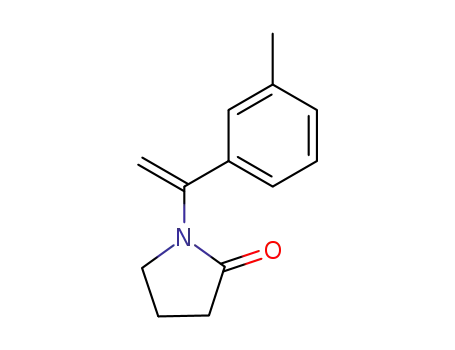 1-<1-(3-methylphenyl)ethenyl>-2-pyrrolidinone