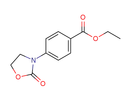 Benzoic acid, 4-(2-oxo-3-oxazolidinyl)-, ethyl ester
