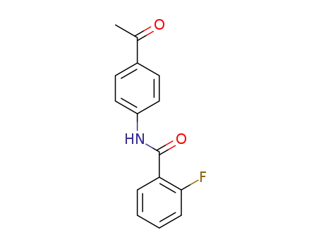 N- (4- 아세틸 페닐) -2- 플루오로 벤즈 아미드