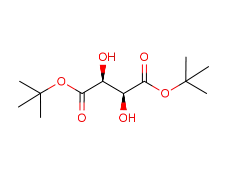 Molecular Structure of 117384-46-0 ((-)-DI-TERT-BUTYL D-TARTRATE)