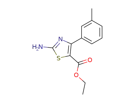 ETHYL 2-AMINO-4-M-TOLYLTHIAZOLE-5-CARBOXYLATE