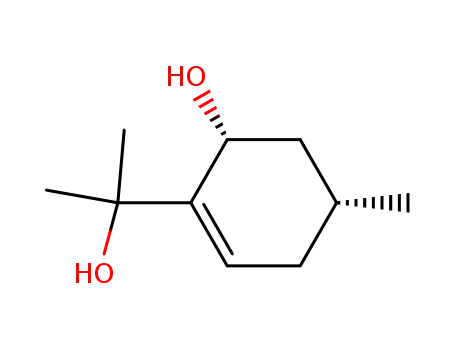 (-)-(1R,3R)-Δ<sup>4(5)</sup>-p-Menthen-3,8-diol (4)